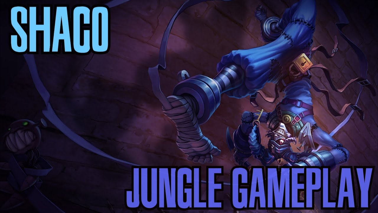 League of Legends - SHACO JUNGLE GAMEPLAY - PRE SEASON 6 [PT-BR]