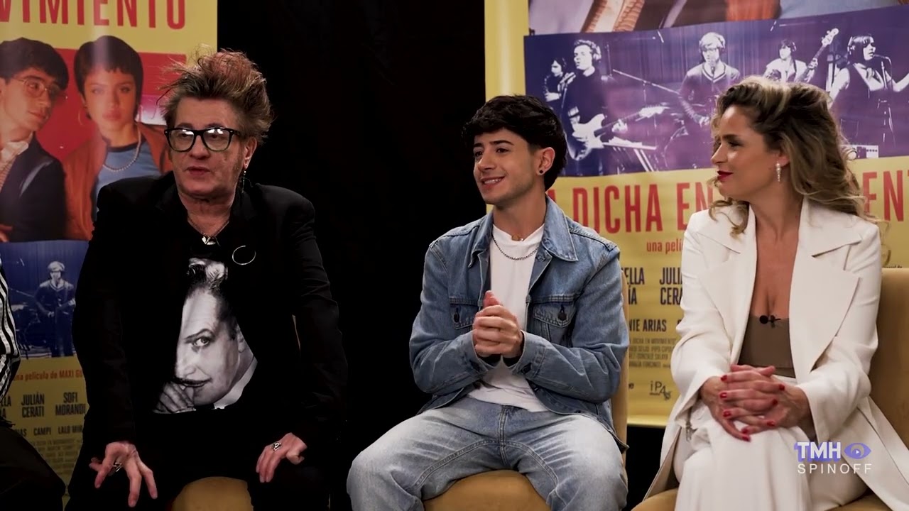 Entrevista a Romina Ricci, Kevsho, Ronnie Arias y Pipo Cipolatti por ¨LA DICHA EN MOVIMIENTO¨
