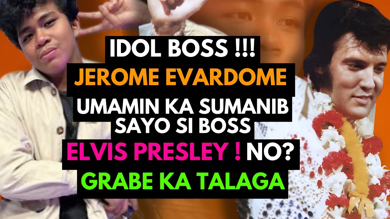 GULAT TALAGA BUONG MUNDO SAYO Jerome Evardome Aka Elvis #jeromeevardome #elvispresley #kantakwento