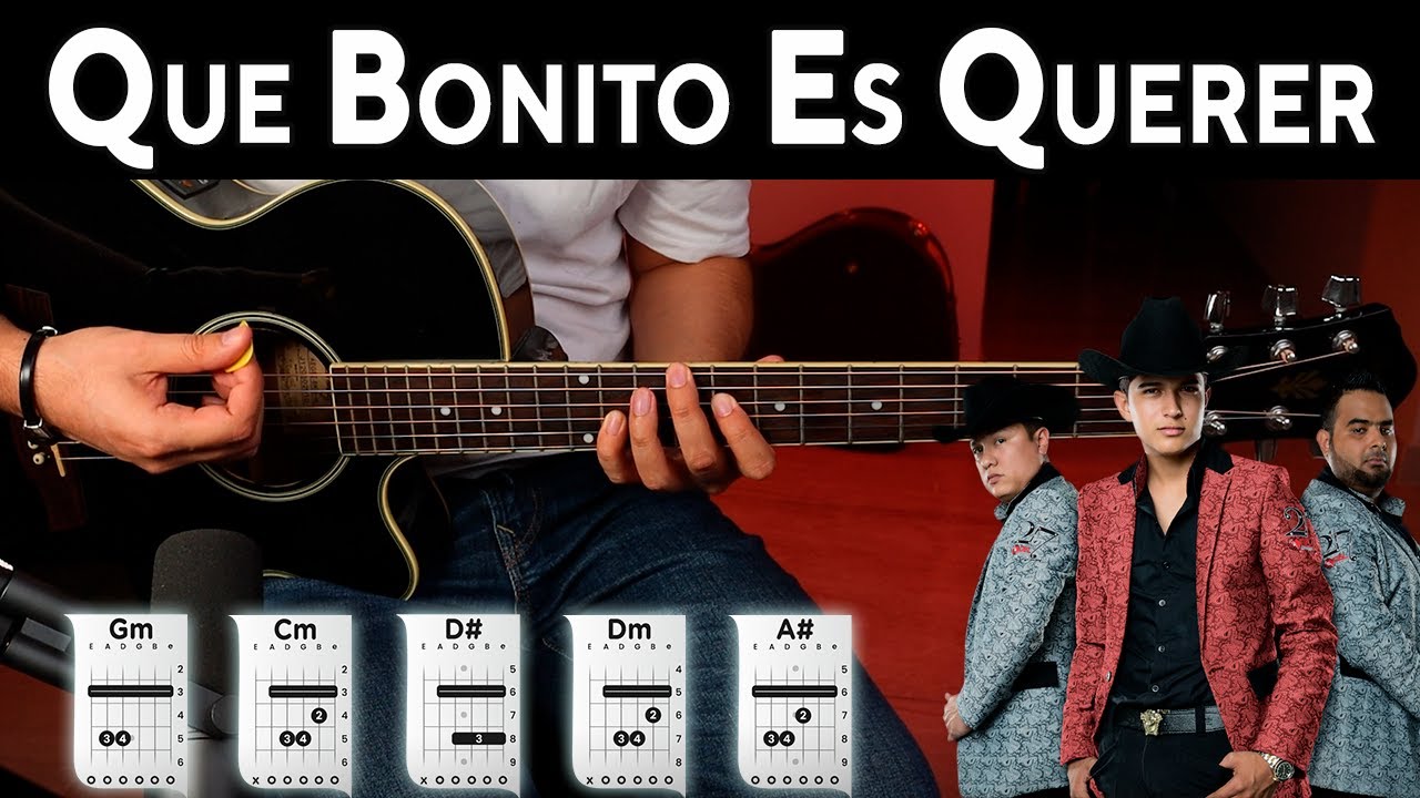 Qué Bonito Es Querer - Ulices Chaidez (Tutorial de Guitarra) | CHORDS