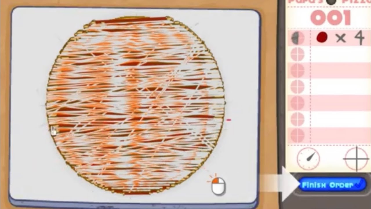 Papa's Pizzeria & Burgeria - GLITCHES!