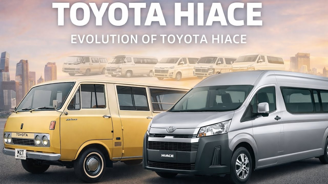 Evolution of TOYOTA HIACE