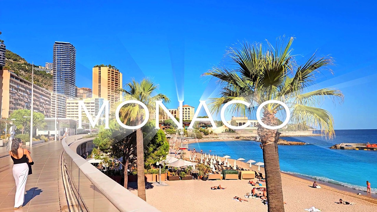 MONACO 🌍 LUXURY STYLE 💎 IN THE PRINCIPALITY OF MANACO 🇲🇨  💃🏖️🌴🚢 4K 60fps