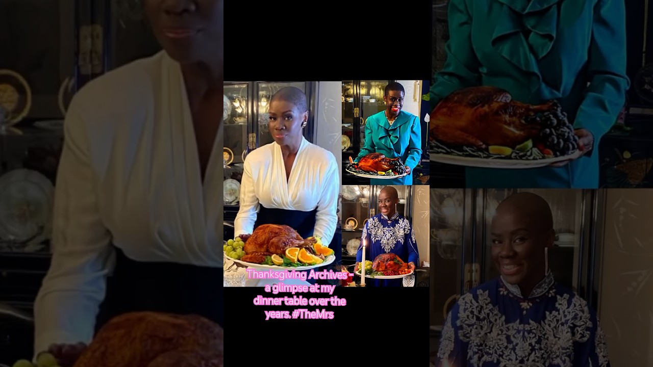 a glimpse at my #thanksgiving #dinnertable over the years&nbsp; #tabledecor #tablesetting #diningroom