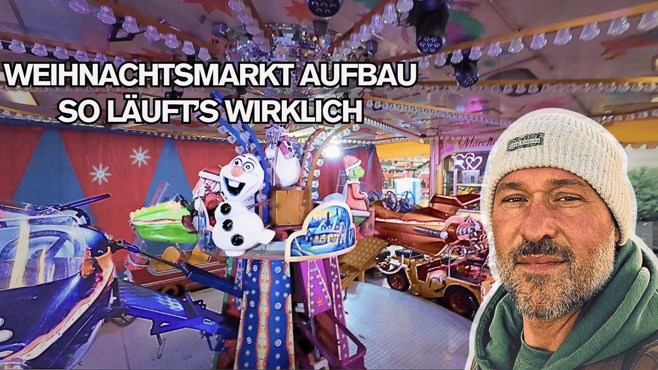 Hinter den Kulissen des Weihnachtsmarkts Halle – Aufbau, Stress & echte Momente