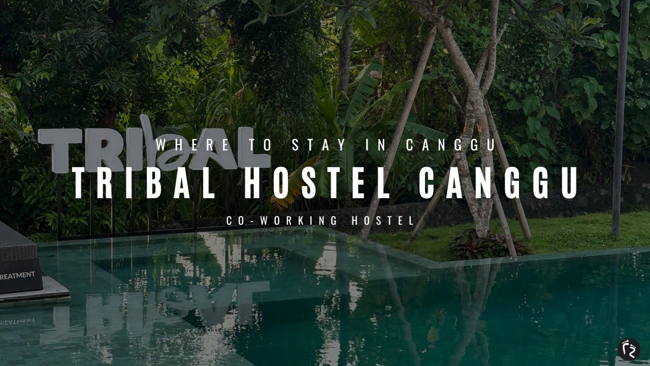 Morning Walk and Quick Hostel Tour (Tribal Bali Coworking Hostel)