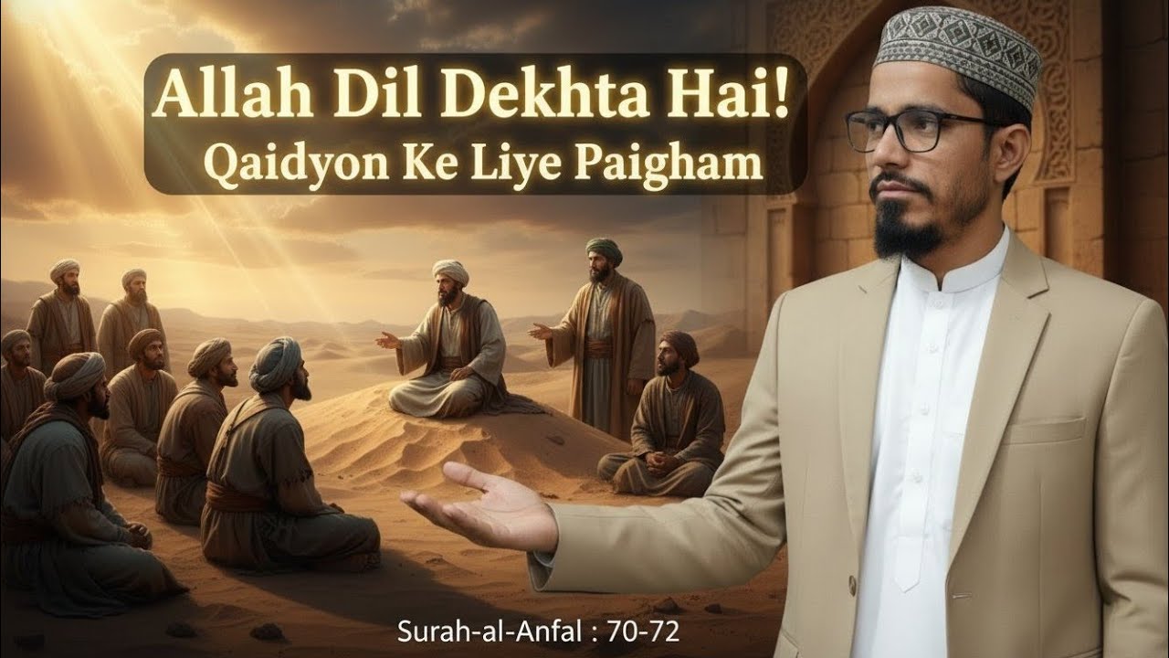 Surah Al-Anfal Ayat 70-72 | Qaidiyon Ke Liye Quran Ka Paigham | Hijrat Aur Iman Ka Rishta