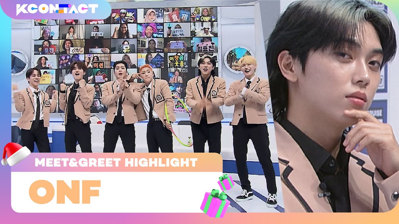 ONF (온앤오프) | MEET&GREET HIGHLIGHT | S4 | KCON:TACT SPECIAL WEEKS 🎅