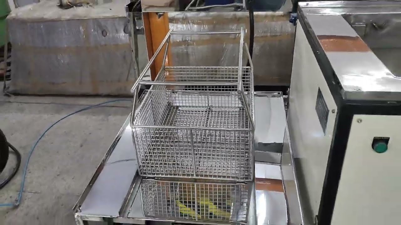Fully Automatic Multistage Ultrasonic Cleaner  Filtration  for Auto Pats washing #ultrasoniccleaner