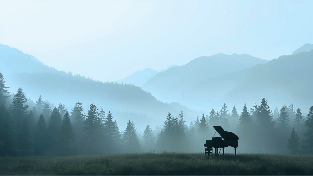 Zen Mountain Piano with Ethnic Flute — Calm Forest Music for Meditation, Sleep & Focus