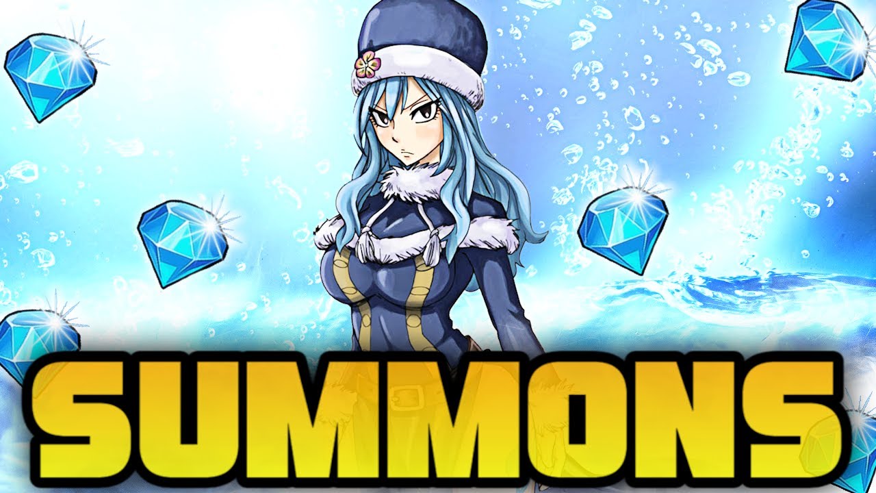 MY FIRST EVER SUMMONS!!! | Fairy Tail: Fierce Fight