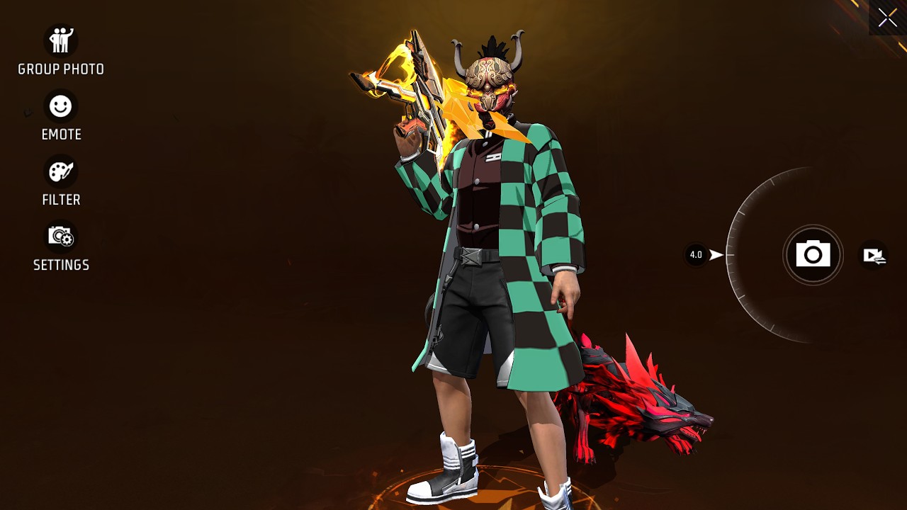 FREE FIRE NEW DESERT RING EVENT SPIN || LVX FF IS LIVE