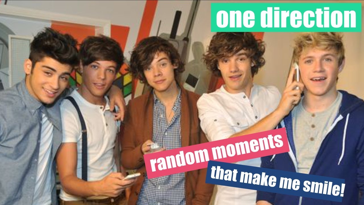 one direction random moments that make me smile