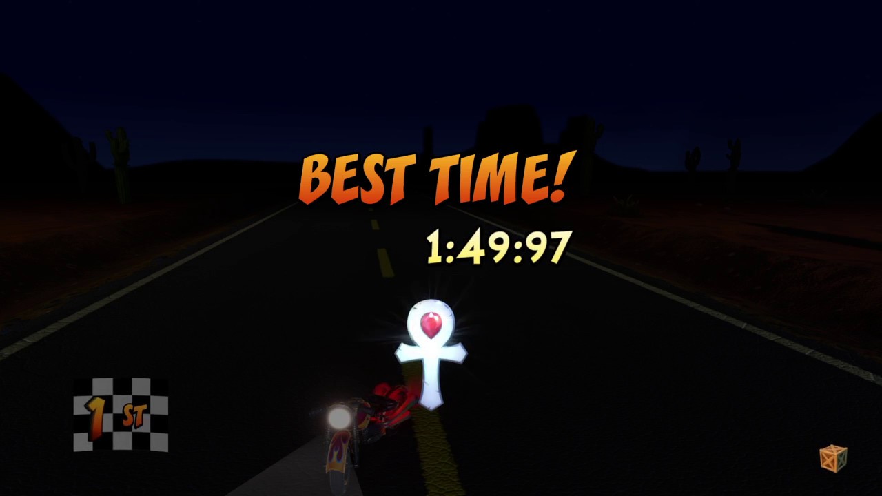 Level 28 (Area 51?) Platinum Relics - Crash Bandicoot 3