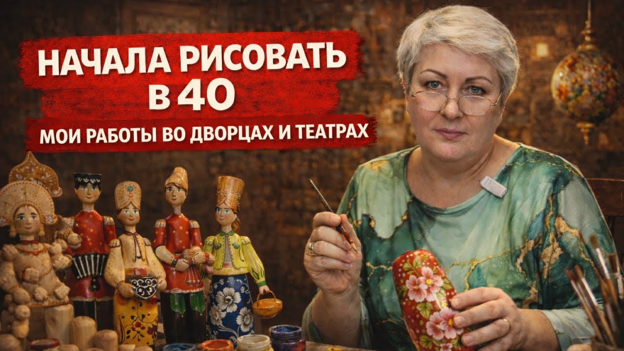 4 детей, ревнивый мужчина и унизительное “Докажи”. Как я стала художницей. История Оксаны.