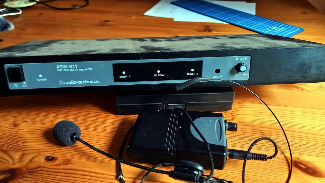 Audio Technica radio mic repair