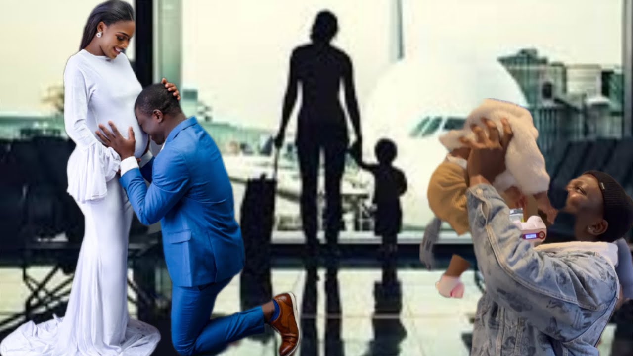 FATHER and son meeting for the first time in 2023, emotional reunion