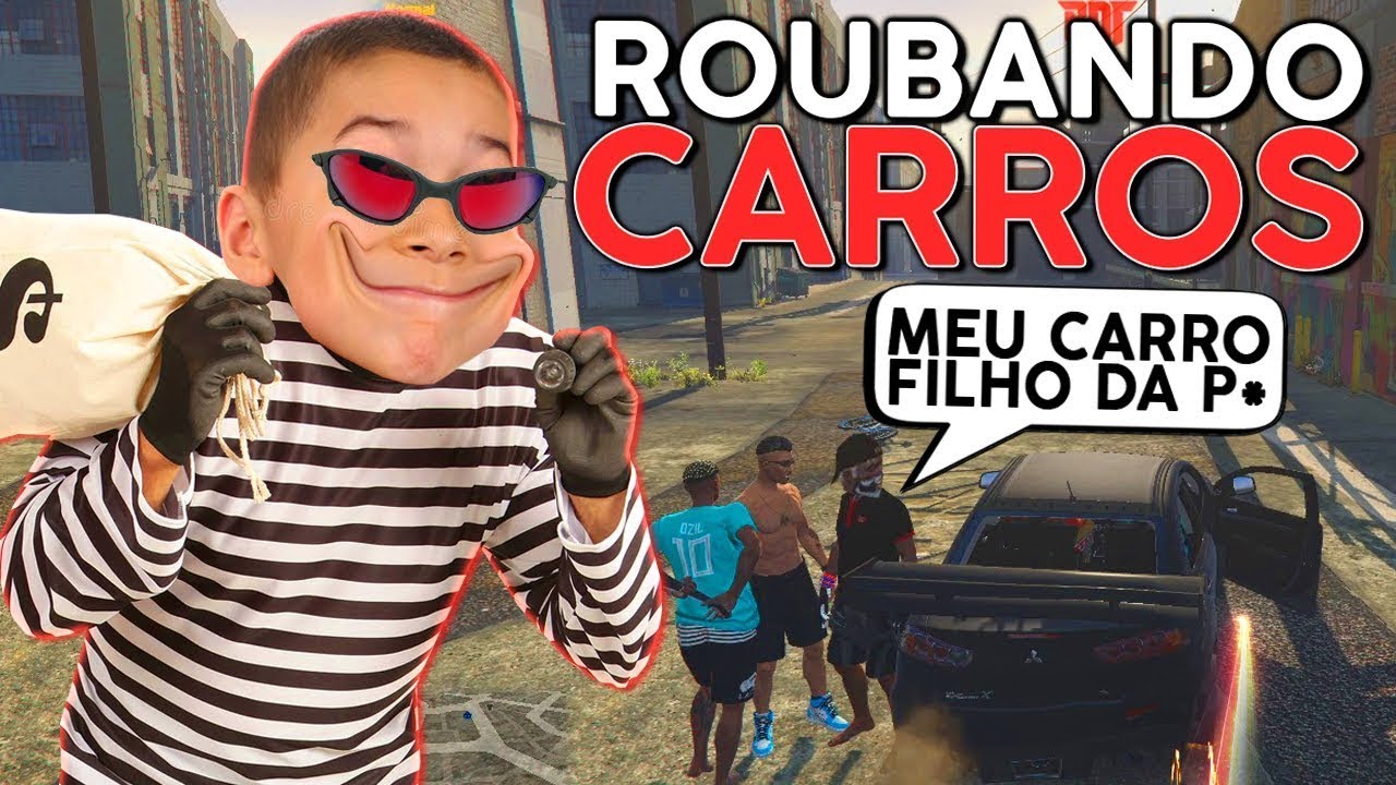 ROUB@NDO JOGADORES no GTA RP 😂 (Paulinho o LOKO)