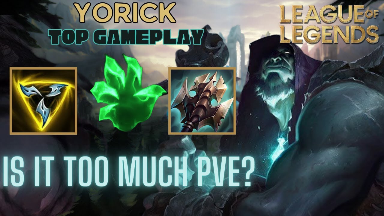 CHILL SPLIT PUSH! - Yorick Gameplay - League of Legends