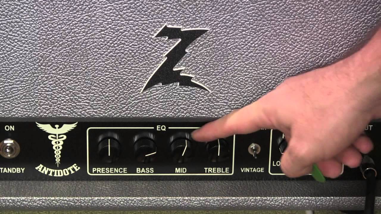Dr Z Antidote 'get to know ya' session with RS Guitarworks Tele ( amp demo )