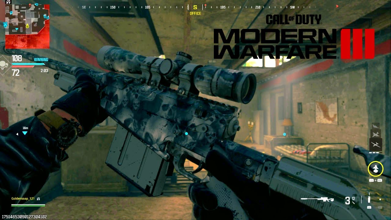 Double Trouble Sniping on Shoot House: Call Of Duty Modern Warfare 3