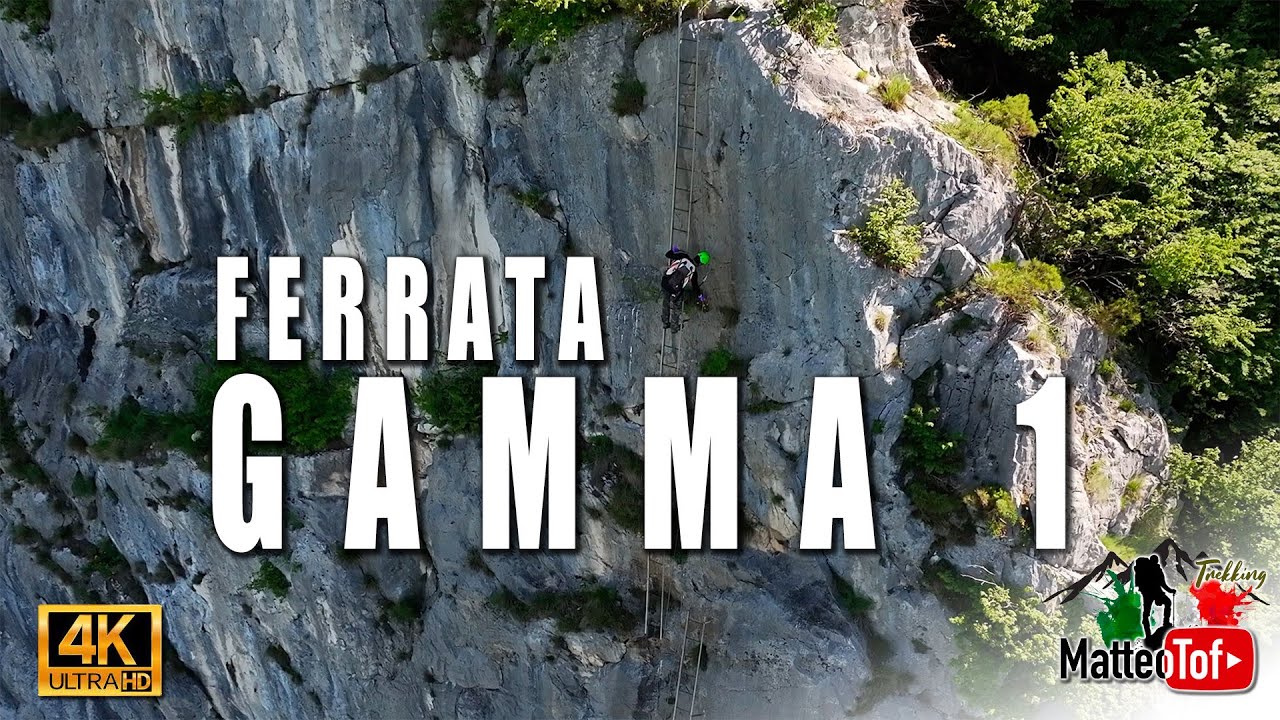 Ma quanto è verticale la VIA FERRATA GAMMA 1 ai PIANI D'ERNA