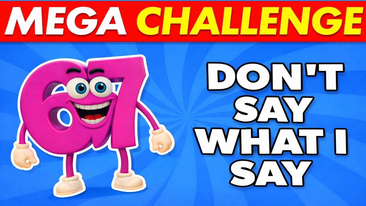 Avoid Saying The Same Thing As Me 🤔❌ | Ultimate Brain Quiz Challenge