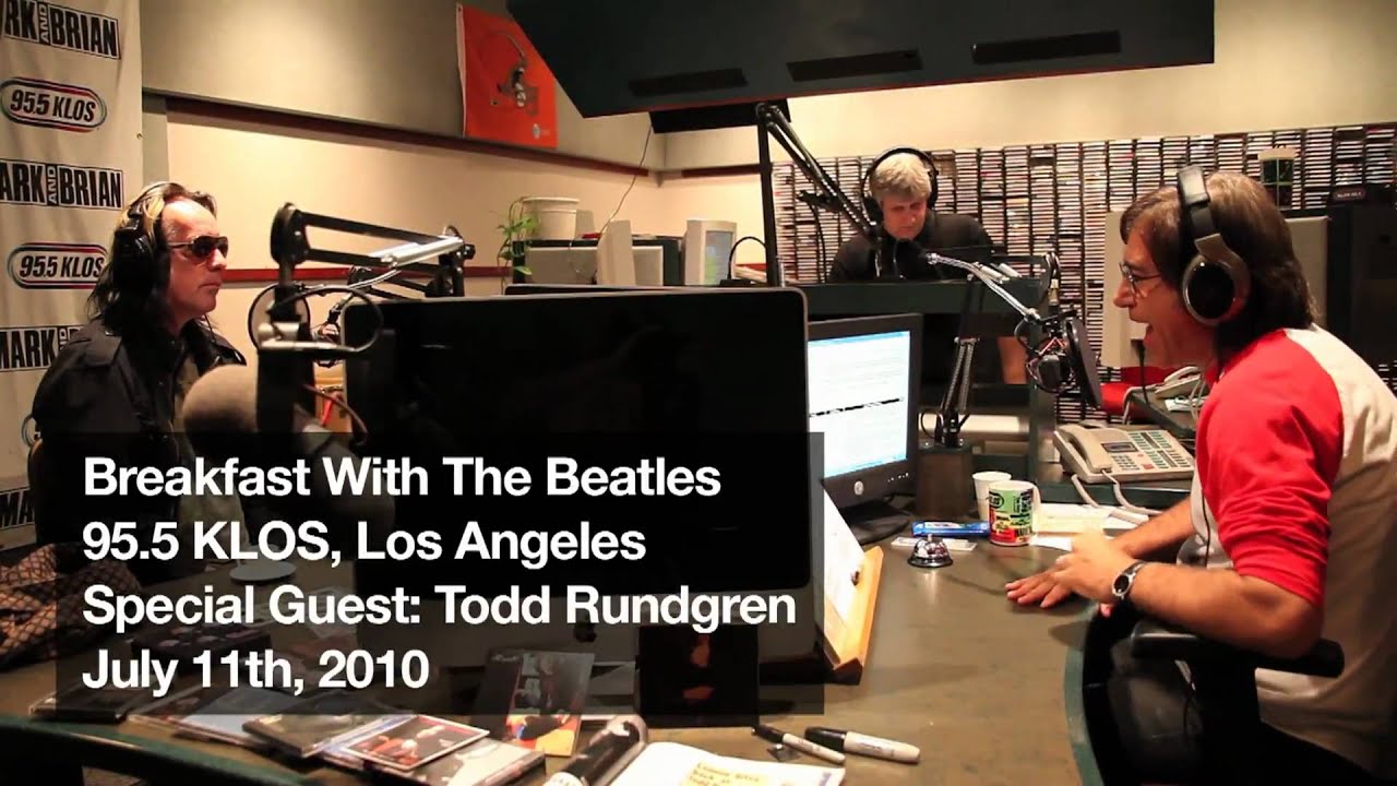 Todd Rundgren on Breakfast With The Beatles, July 11th, 2010 (PART 1)