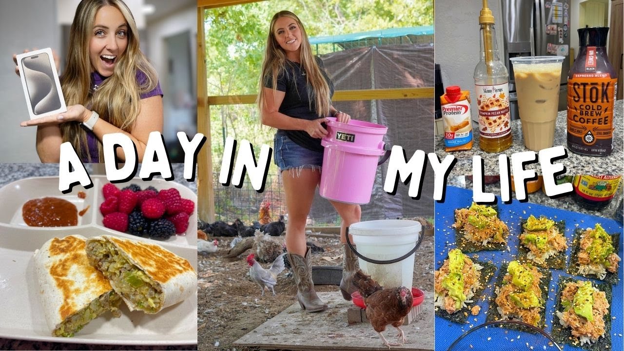 PRODUCTIVE DAY: Taking Care of my 100+ Pets, Unboxing my New iPhone Pro Max, Quick Healthy Meals