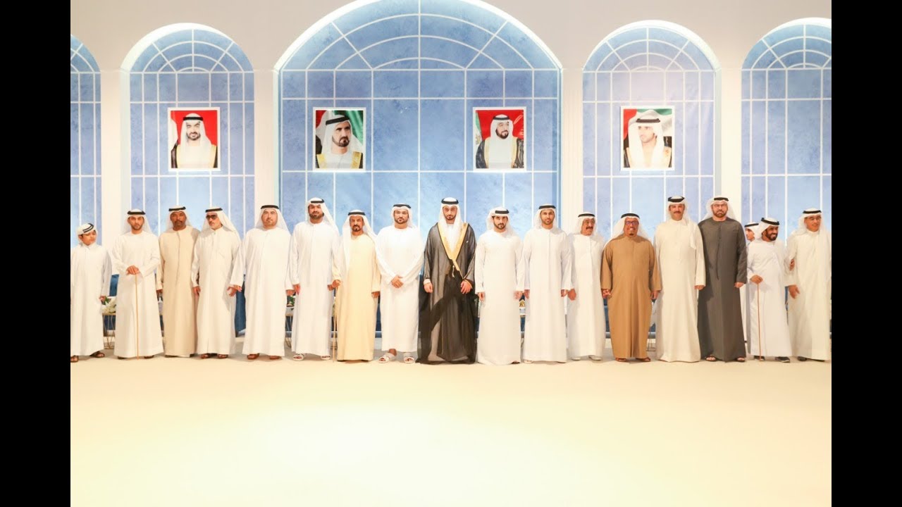 محمد بن راشد يحضر أفراح الفلاسي و المرر