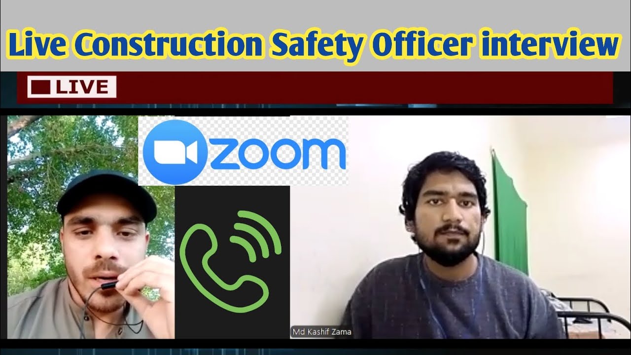 Live Construction safety officer interview ! online safety officer interview for gulf