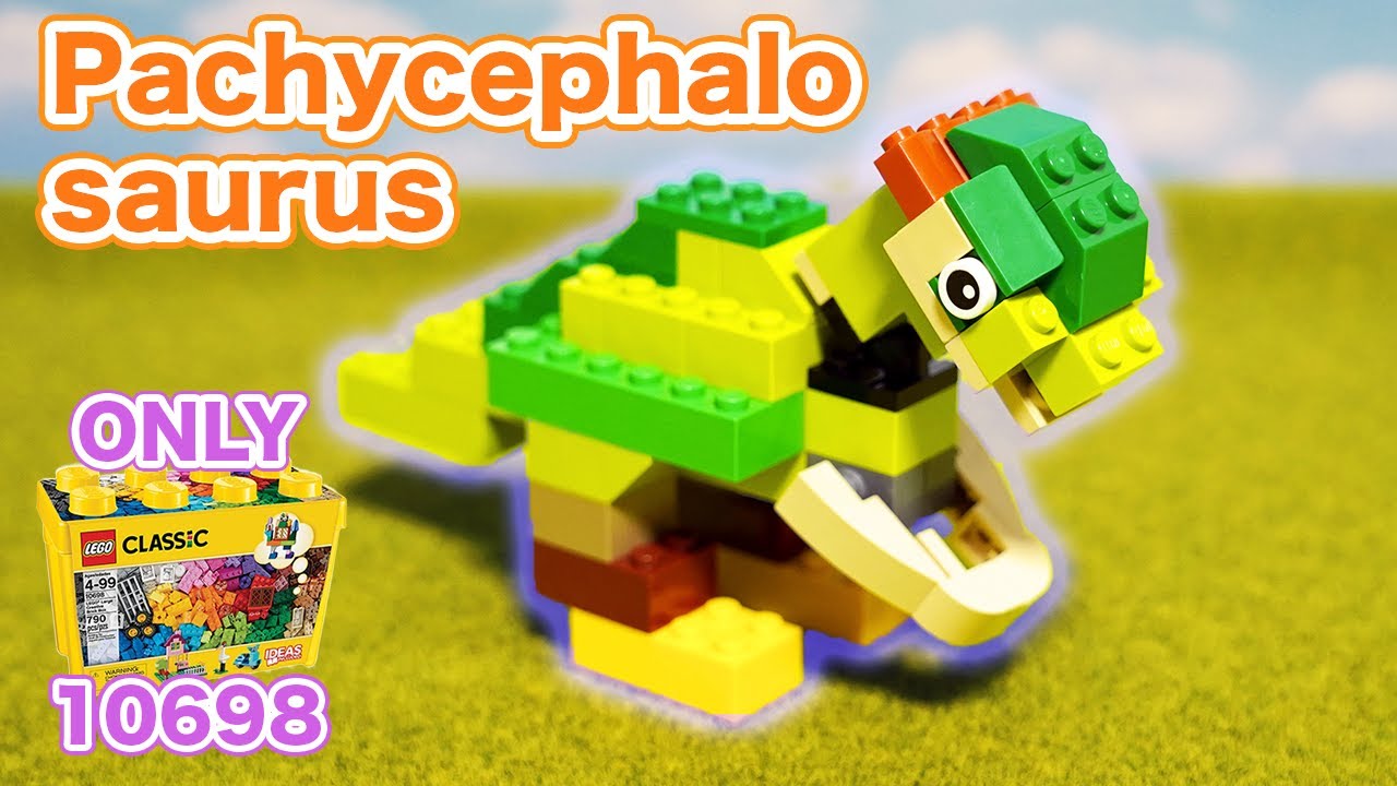 Discover the Head-Butting Pro, Pachycephalosaurus, with LEGO Classic 10698!