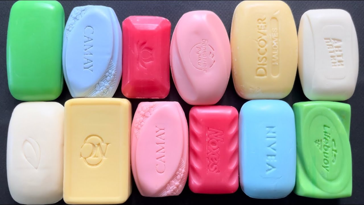 Soap TWINS *663 | ASMR soap | Cutting dry soap | #asmrsoap #carving