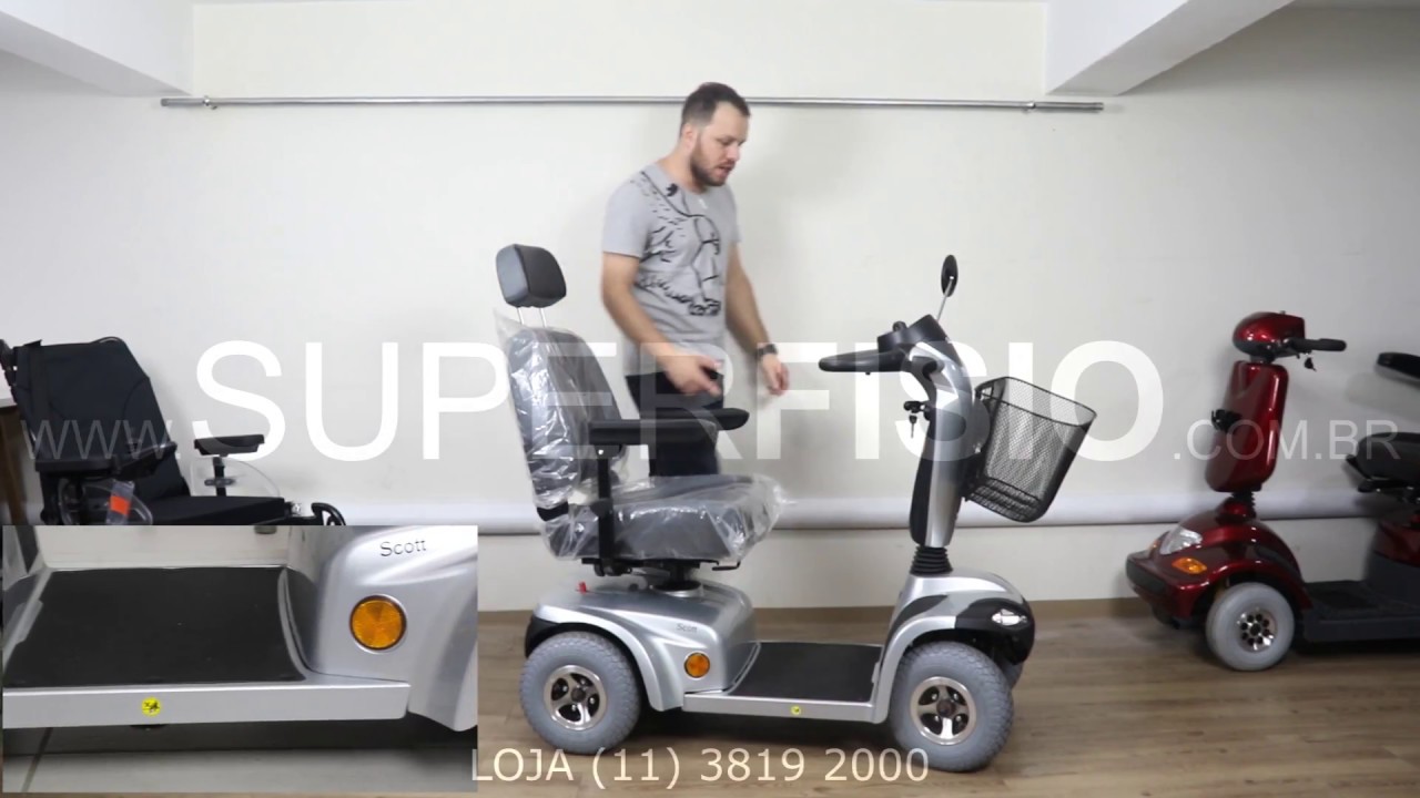 Cadeira Motorizada Scooter Elétrica Ottobock Scott | SUPERFISIO