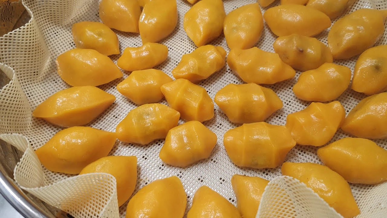 물로 반죽하지 마세요~ 칼로리 걱정 줄여줄 단호박 송편만들기 맛있는 송편 만들기