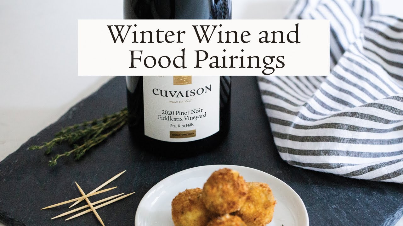 Virtual Winter Wine and Food Pairings with Cuvaison
