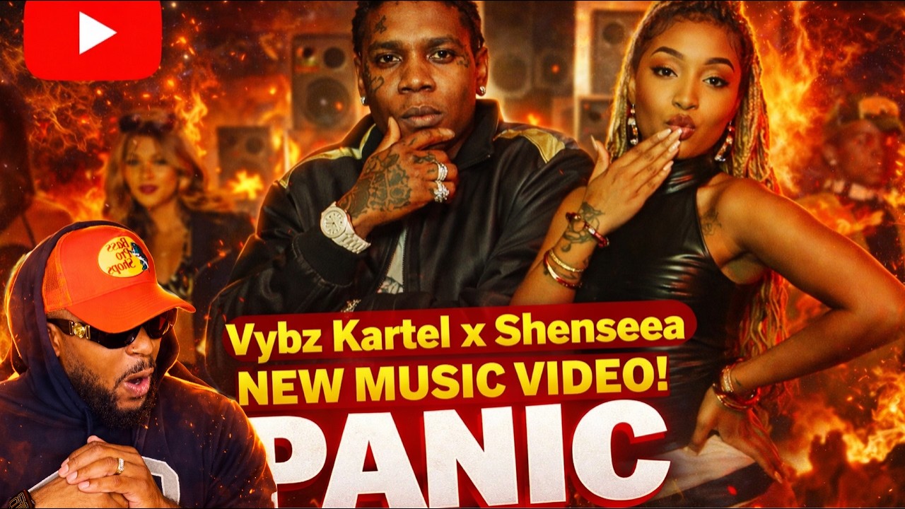 Vybz Kartel, Shenseea   PANIC Official Music Video REACTION