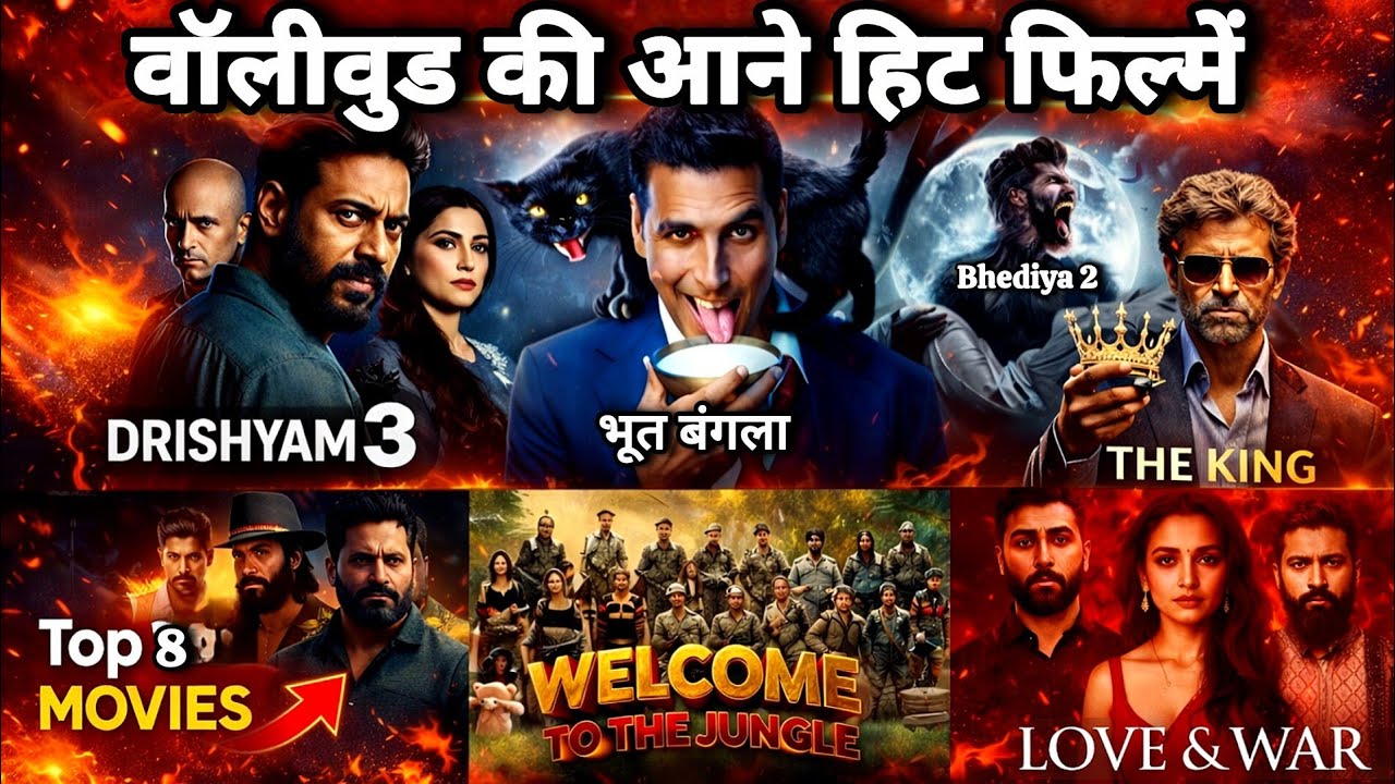 Bollywood upcoming hits movie बॉलीवुड की आने वाली हिट फ़िल्में #upcomingbollywoodmovie#bollywoodhits