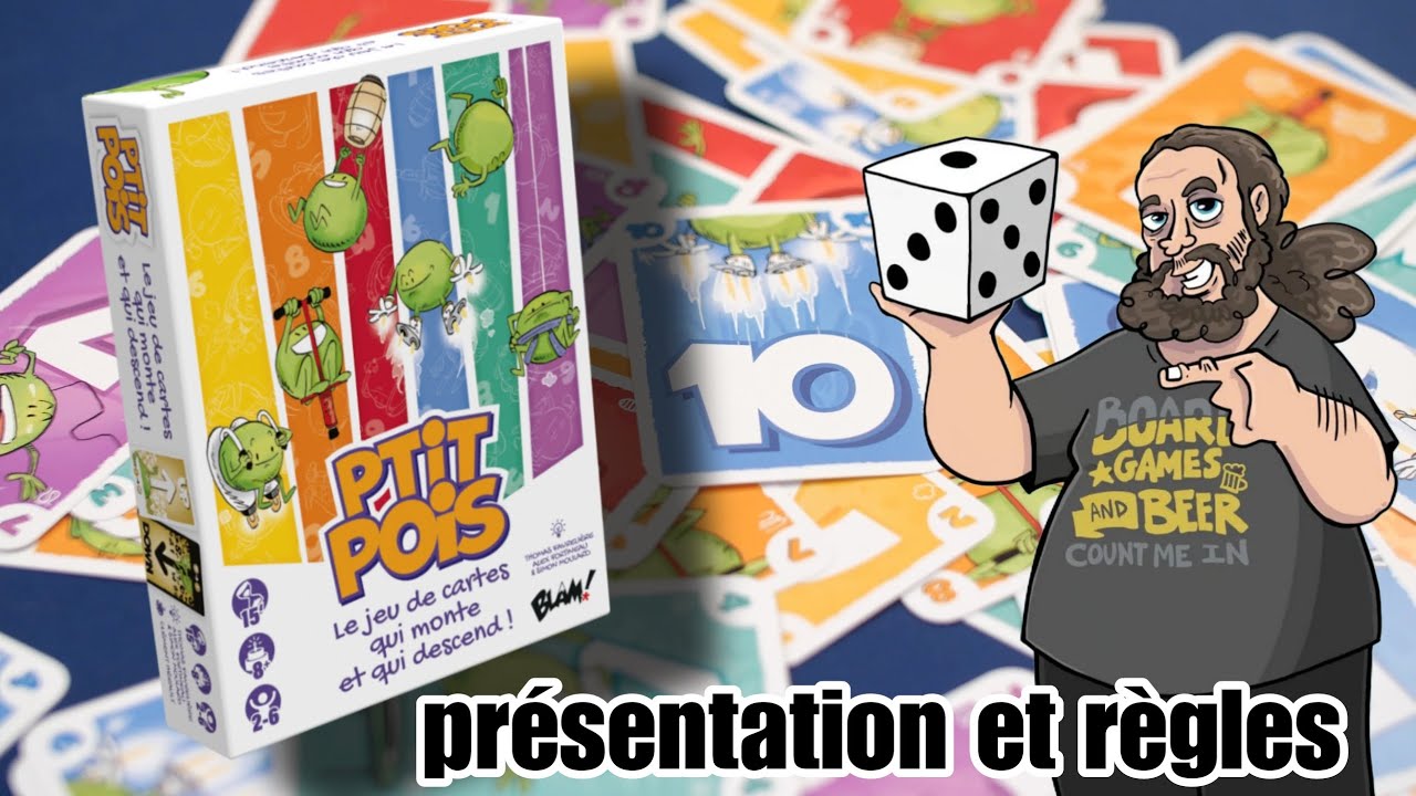 La Toile des Jeux - Ptit Pois le jeu 🫛 ( Présentation et règles) #jeu #jeux #jds #boardgamegeek