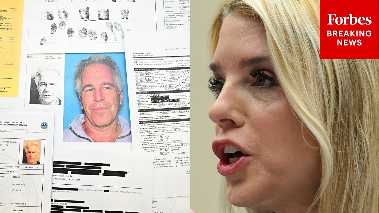 BREAKING: House Oversight Committee Debates Subpoena For AG Pam Bondi Over Epstein Investigation