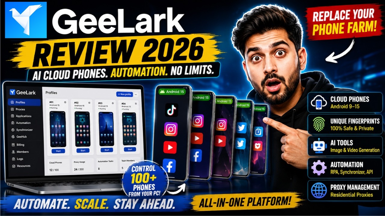 I Replaced My Phone Farm With This Cloud Phone AI Tool (GeeLark Review)