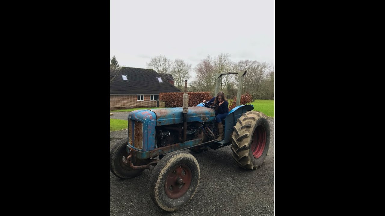 6 cylinder Fordson Power major cold start and run.