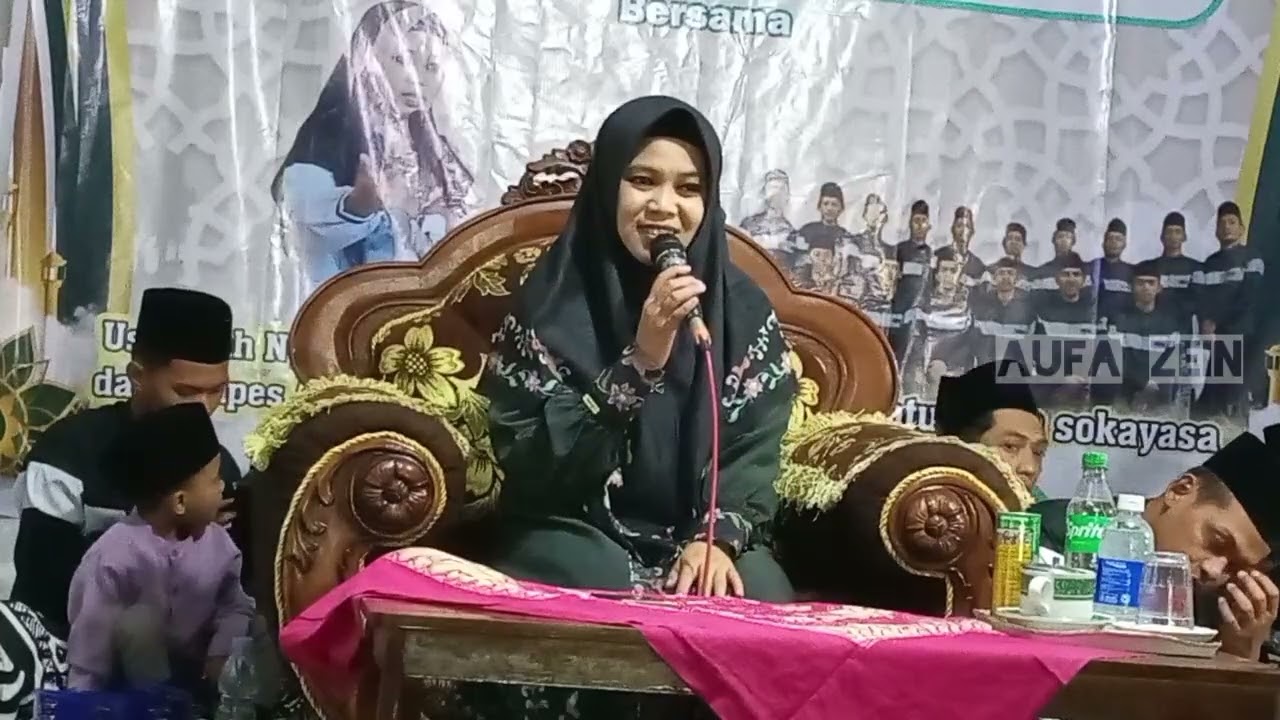 Hjh Nyai Mar 'atus Sholihah terbaru || pengajian Isro' Mi'roj full