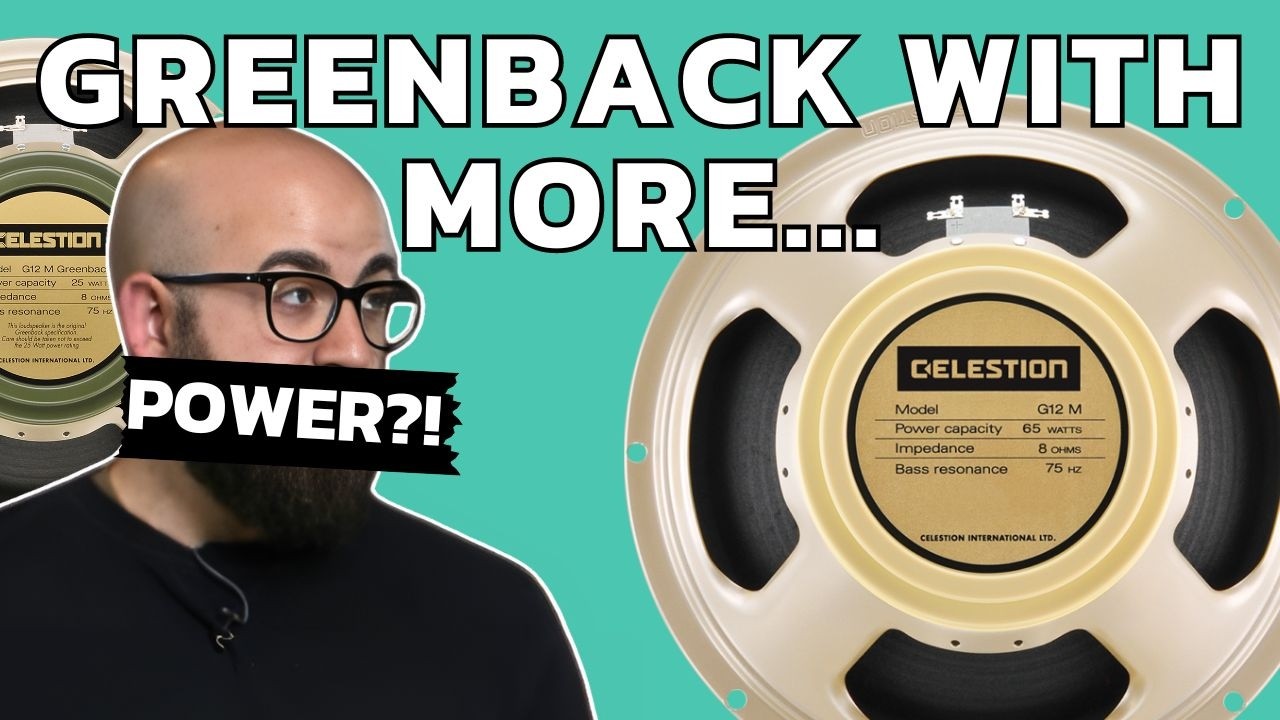 Нолли на M Creamback против Celestion Vintage 30