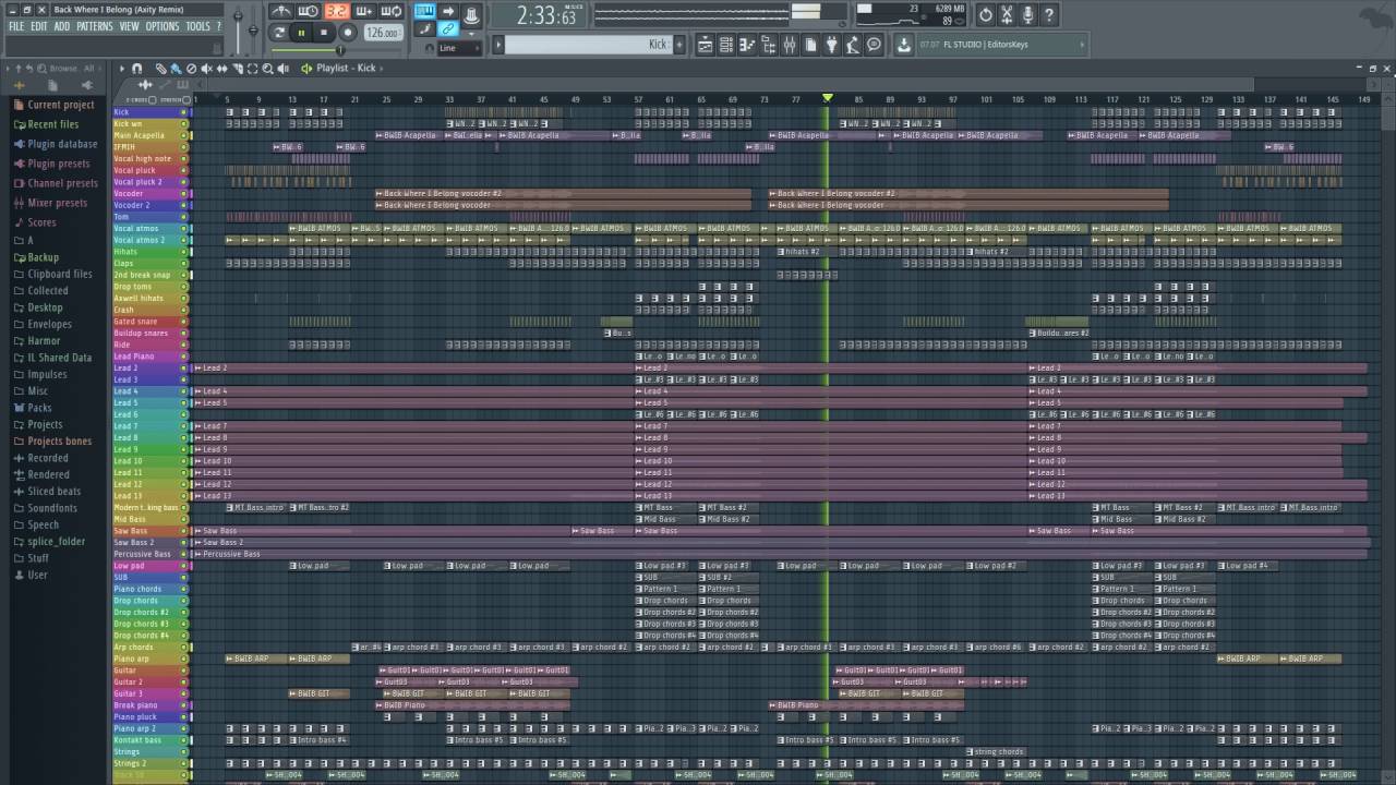 Otto Knows ft. Avicii - Back Where I Belong (Axity Remix)