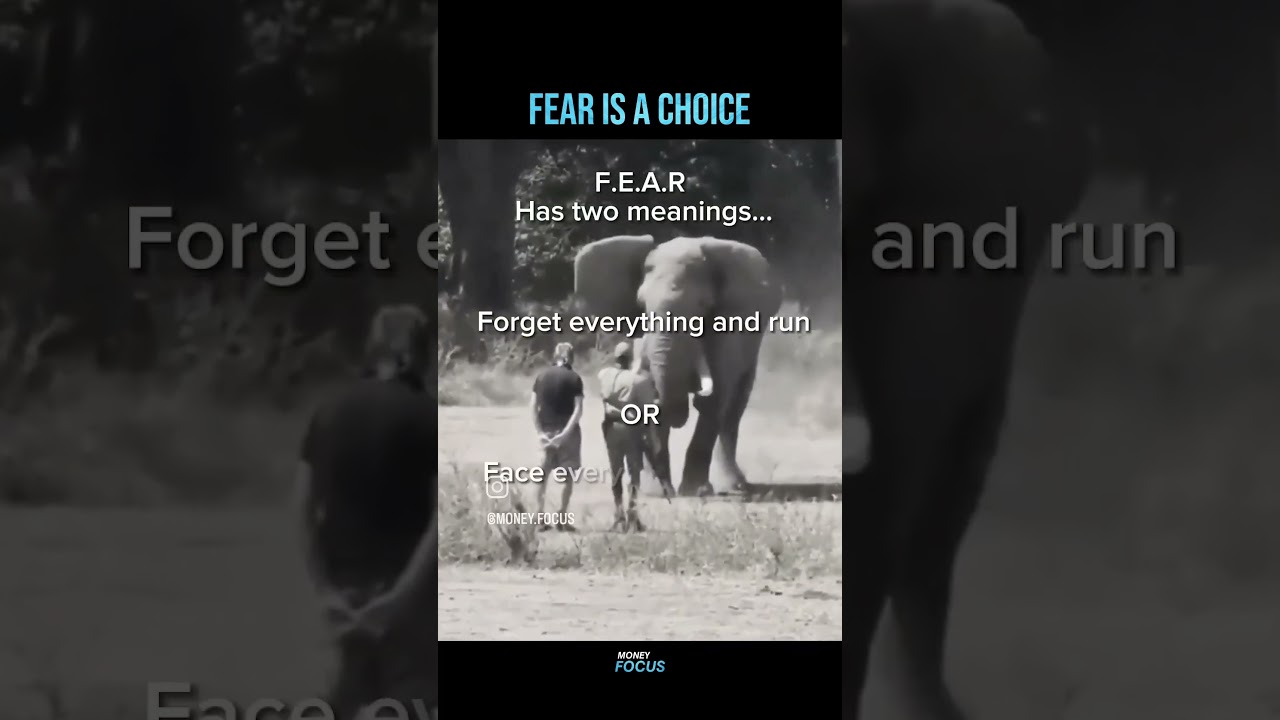 FEAR! Courage over fear with faith