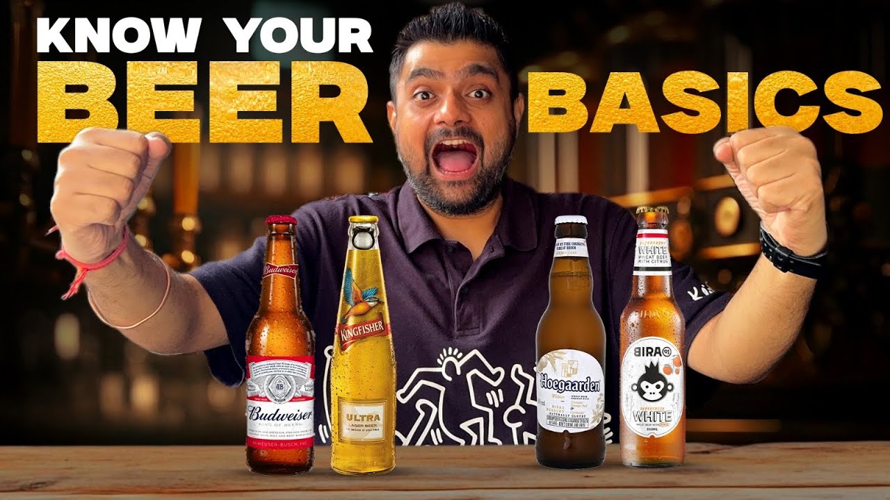 Beer Explained | Beer Basics | Types of Beer | Beverages Masterclass EP 3  @abmoriginals3225