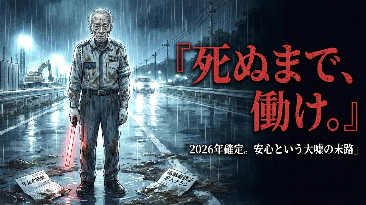 「年金で老後は安心」という大嘘。確定した『一生労働』という残酷な末路。