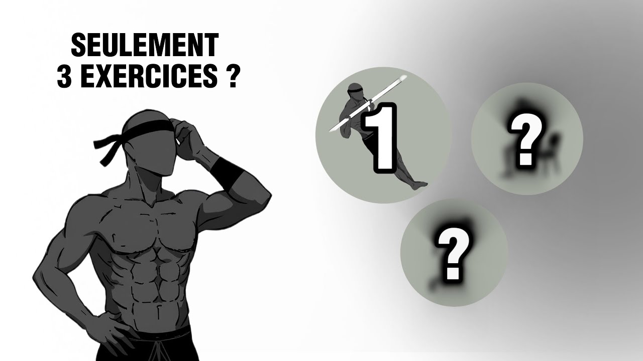 Peut-on se muscler avec seulement 3 exercices au poids du corps ?