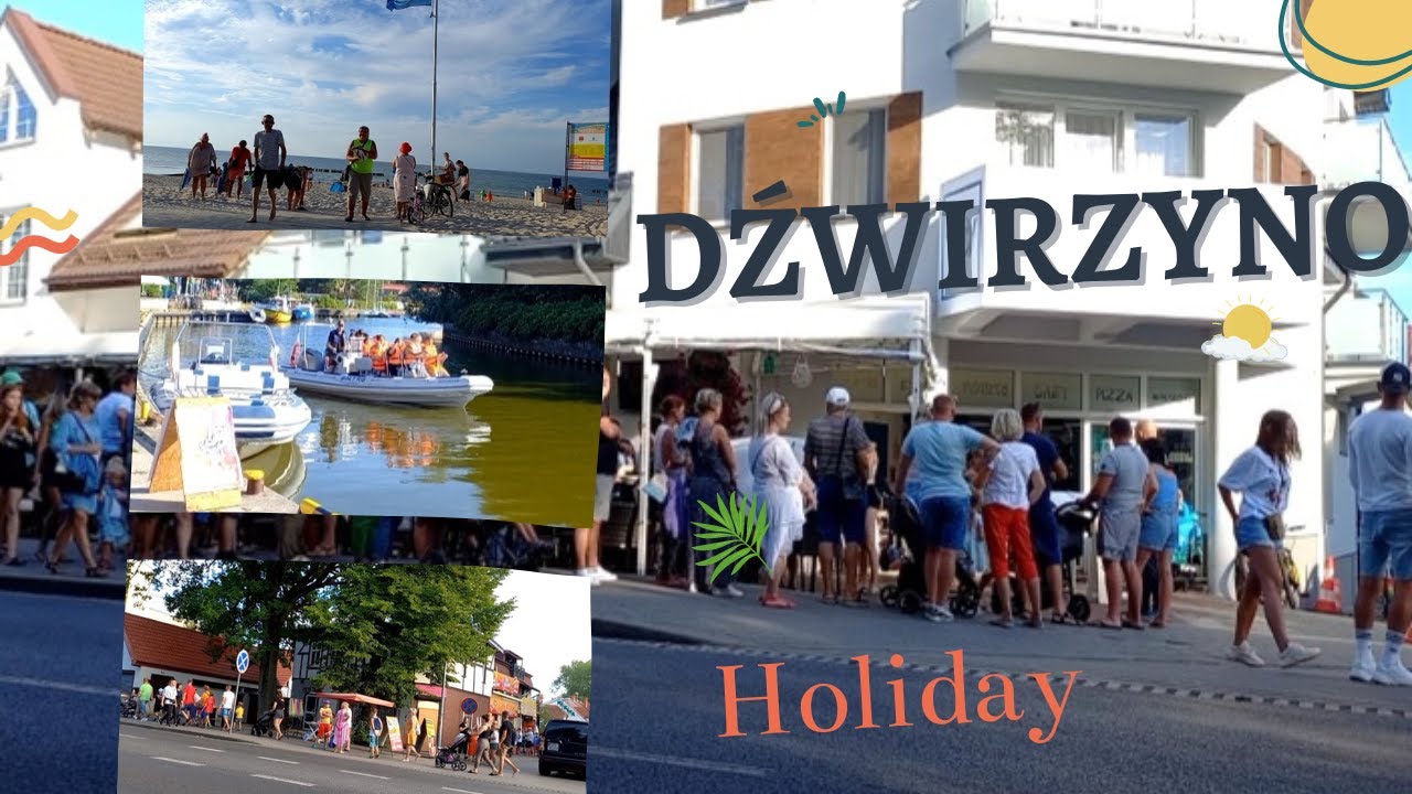 Jak wypoczywają turyści w Dźwirzynie latem🌞🌊❓